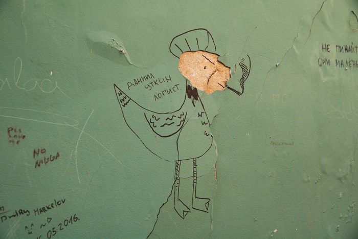 Streetart i Riga.